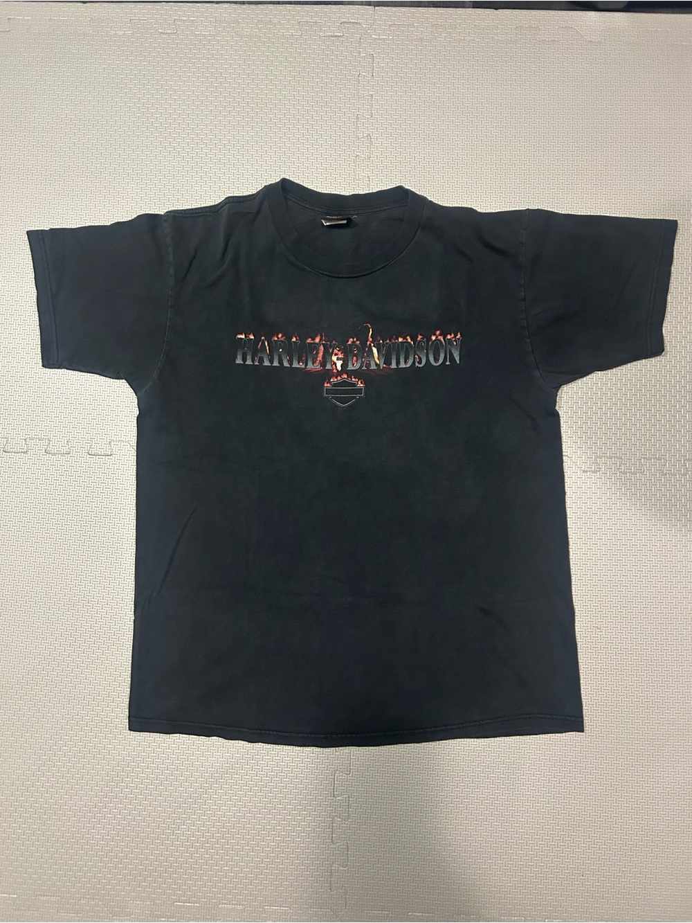 Harley-Davidson Men's Black Graphic Logo Tee